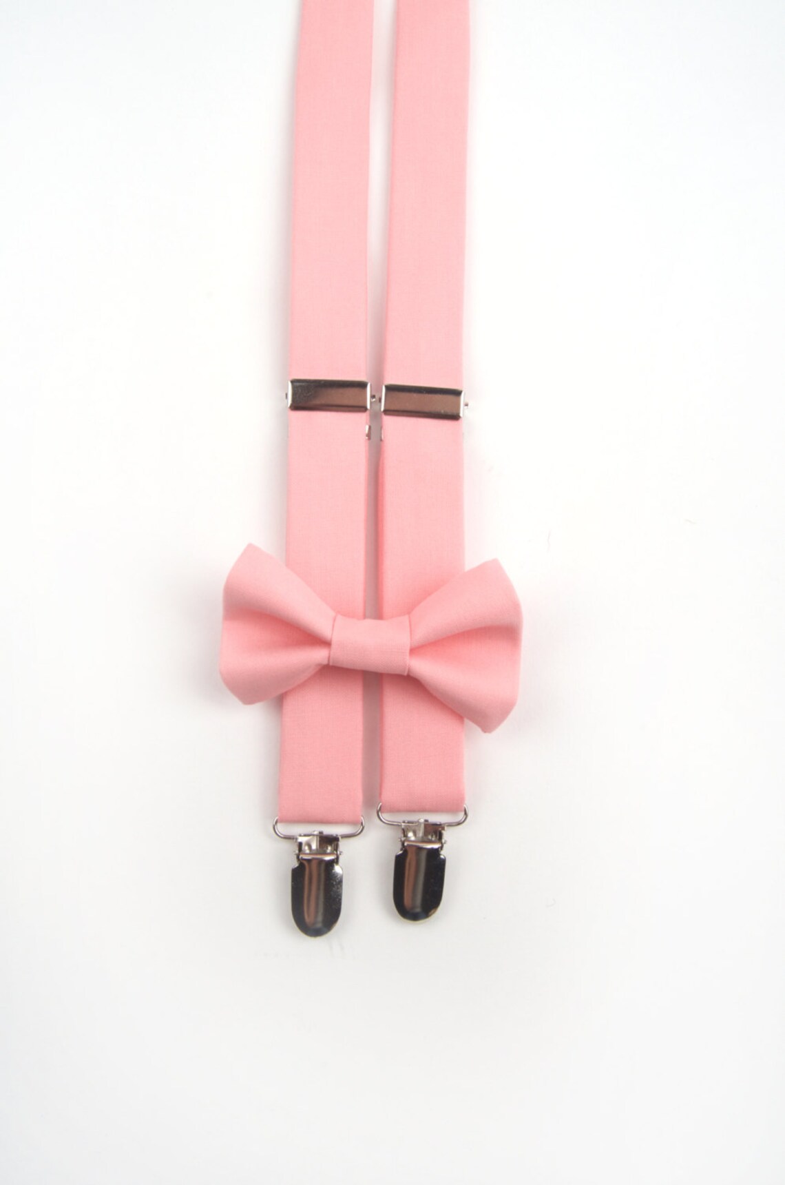 Cotton Candy Pink Bow Tie & Suspenders Pink Suspenders Mens Etsy