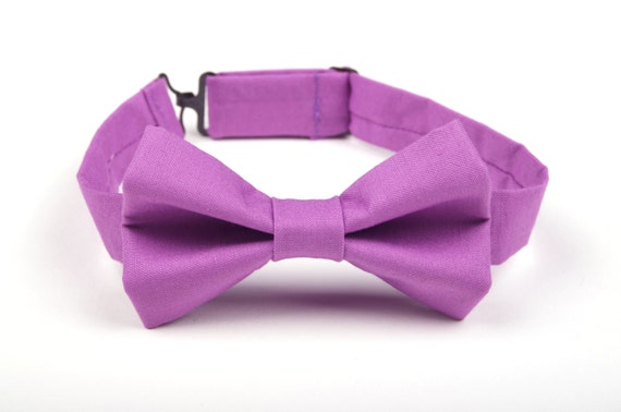 orchid bow tie