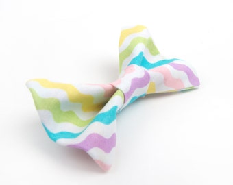 Easter Bow Tie, ric rac bow tie, boys easter bow tie, toddler easter bow tie, mens easter bow tie, mens bow tie, boy bow tie, pastel bow tie