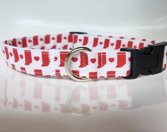 Indiana dog collar, Indiana cat collar, Indiana collar, dog collar and bow tie, Indiana dog bow tie, Indiana dog, Indiana cat, Hoosier Dog