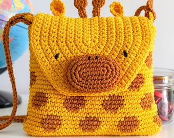 Giraffe Crochet Bag Pattern | Tapestry Crochet PDF