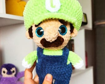 Luigi Amigurumi Crochet Pattern | Beginner-Friendly Plush Doll (PDF)