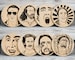 Cork Coasters - Nicolas Cage 