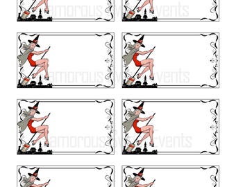 instant download printable halloween treat labels halloween etsy