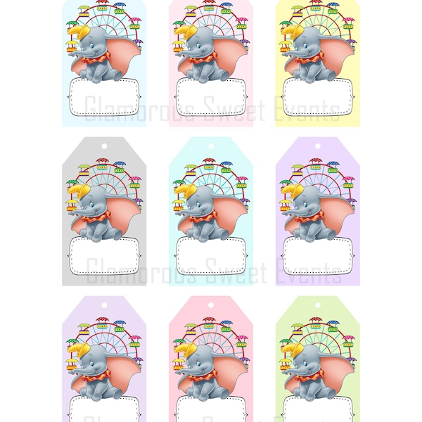 Dumbo Party Favor - Etsy