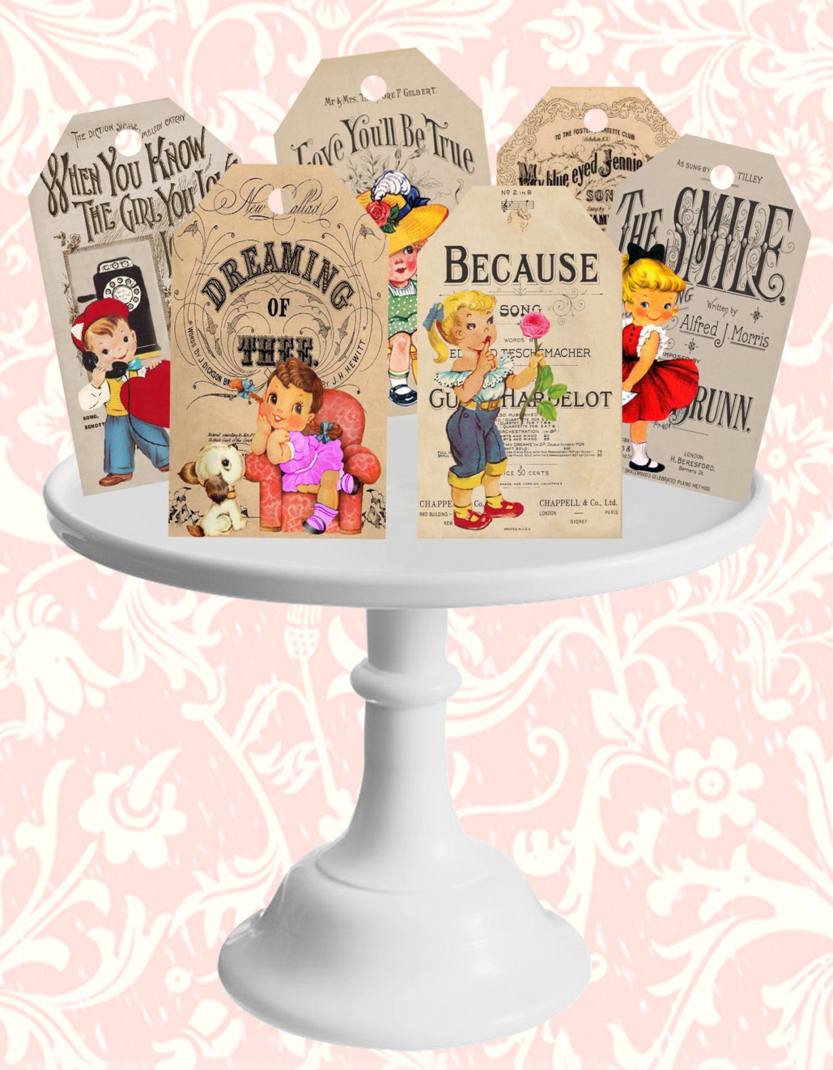 Valentine's day gift labels