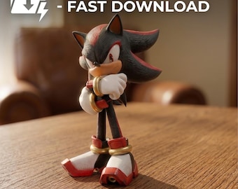Shadows STL File for 3D Printing | Anime Figure STL | One Piece Model | Resin Print Ready | High Detail Sculpt| Bambu Studio Optimized