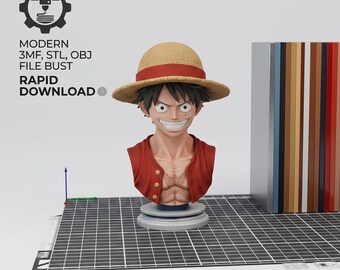 Full Color 3D Figure STL and 3MF | Digital File for 3D Printing | Collectible Model Ready to Print | Instant Download