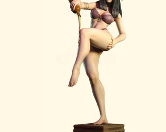 Santanico Pandemonium Figure, 3D Handmade Figures, Action Figurines, Collectible Figure