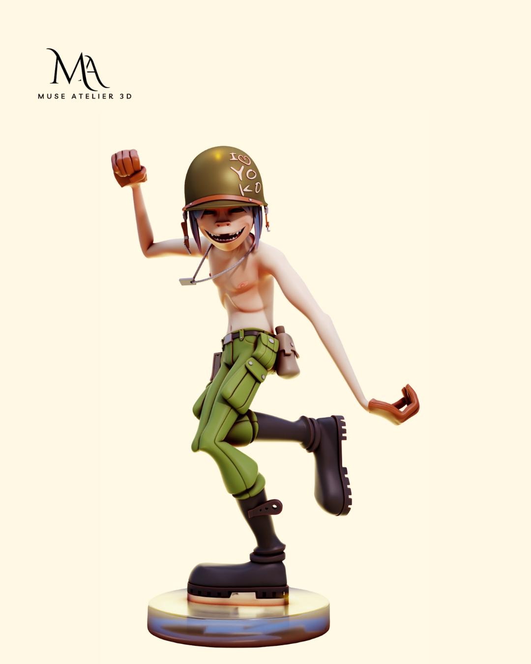 2d Figure Gorillaz - Etsy