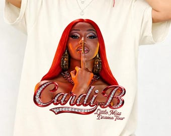 Cardi B Inspired Shirt/Sweatshirt | Little Miss Drama | Am I the Drama | Pretty and Petty, Music Lover Gift
