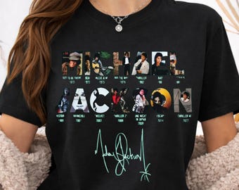 Michael Jackson 90s Retro Graphic T-Shirt, Unisex Cotton Streetwear Top, Music Lover Gift