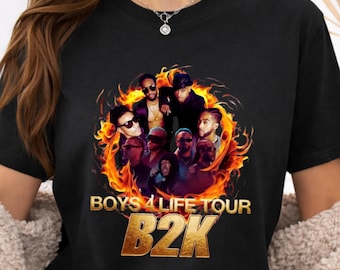 Camiseta/sudadera inspirada en la gira Boys4Life / B2K Bow Wow / Concierto B2K 2026, regalo para amantes de la música