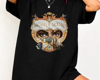 Michael Jackson King of Pop Retro 90s Music Graphic Tee, Unisex Streetwear Shirt
