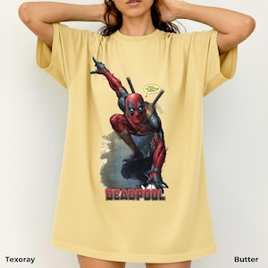 Vintage Deadpool Marvel Shirt – Product Description
Bring some chaos and humor to your style with this vintage-inspired Deadpool Marvel shirt! Designed with a retro comic aesthetic, this tee/sweatshirt is perfect for Marvel fans who love anti-heroes, classic comic art, and streetwear style.
This graphic shirt is great for everyday wear, comic conventions, movie nights, or trips to Walt Disney World and other Marvel theme parks