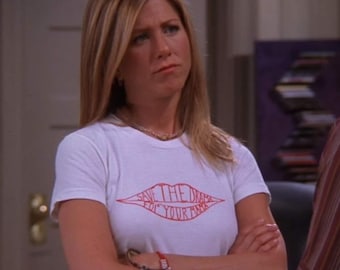 Save the Drama Baby Tee, Rachel Green Y2K Graphic T-Shirt