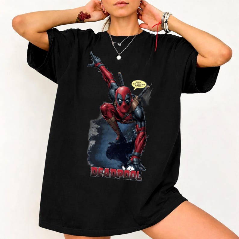 Vintage Deadpool Marvel Shirt: Deadpool Avengers Doomsday Sweatshirt, Deadpool and Wolverine T-Shirt, Disneyworld Marvel Shirts, Marvel gift image 5