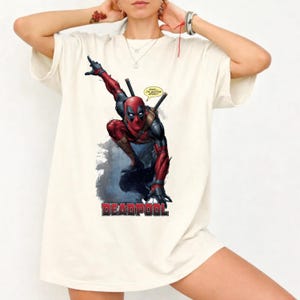 Vintage Deadpool Marvel Shirt: Deadpool Avengers Doomsday Sweatshirt, Deadpool and Wolverine T-Shirt, Disneyworld Marvel Shirts, Marvel gift image 2