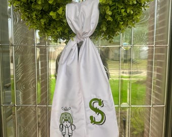 Faja de corona de vaquero bordada / Decoración de rodeo personalizada