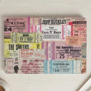 Vintage Rock Tickets Shell Hard Case Cover for MacBook Air Case Fleetwood Ramones Queen MacBook Pro 13 14 16 Air 15.3 13.6 Laptop case