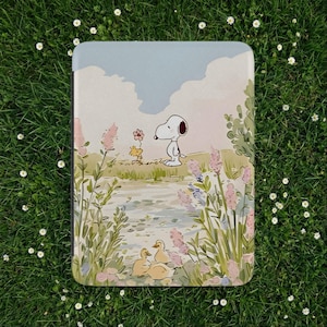 Snoopy och Woodstock Doghouse Kindle Paperwhite-fodral 2025 12:e generationens Joe Cool 2024-fodral Colorsoft Signature Edition 2026 e-läsare
