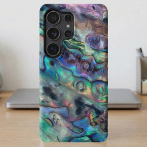 Abalone MagSafe Phone Case | Iridescent iPhone, Samsung Shell Design