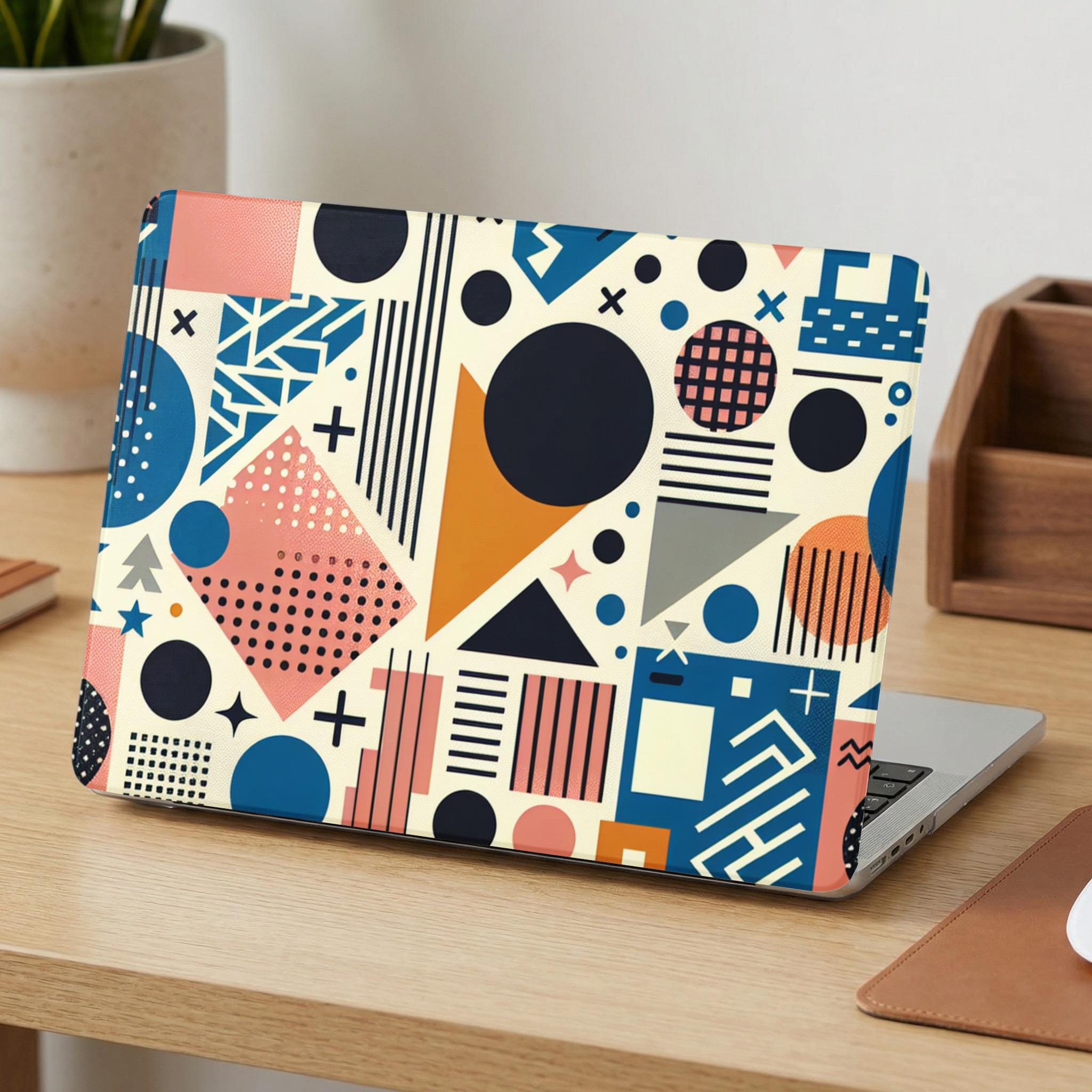 Geometric Shapes Shell Hard Case Cover for MacBook Air Case MacBook Pro ...