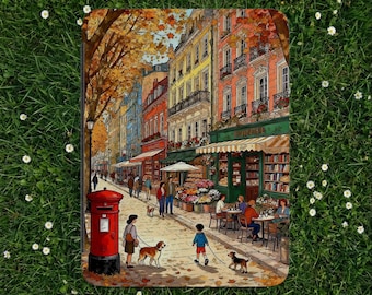 Kindle Paperwhite Hülle 2025 12th Gen 2024 Cover Herbst Street Art Colorsoft Signature Edition 2026 E-Reader Buchliebhaber Geschenk