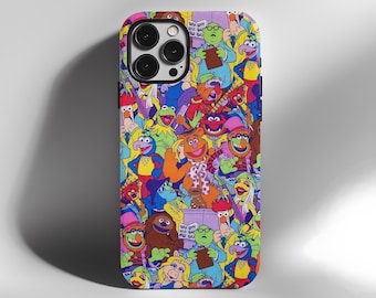 Etui na telefon Muppets MagSafe, Miss Piggy Kermit Fozzy Beaker Cover do iPhone'a 17 16 15 14 Plus Pro Max, Samsunga Galaxy S26 Ultra Plus