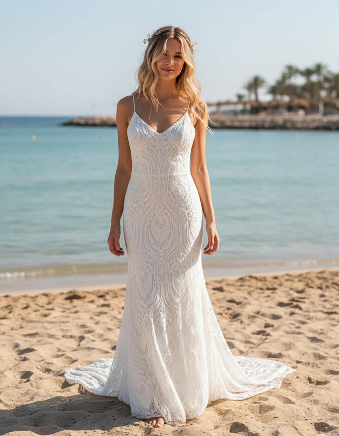 Vestidos de boda unicos | Vestido novia bohemio | vestido boda de color