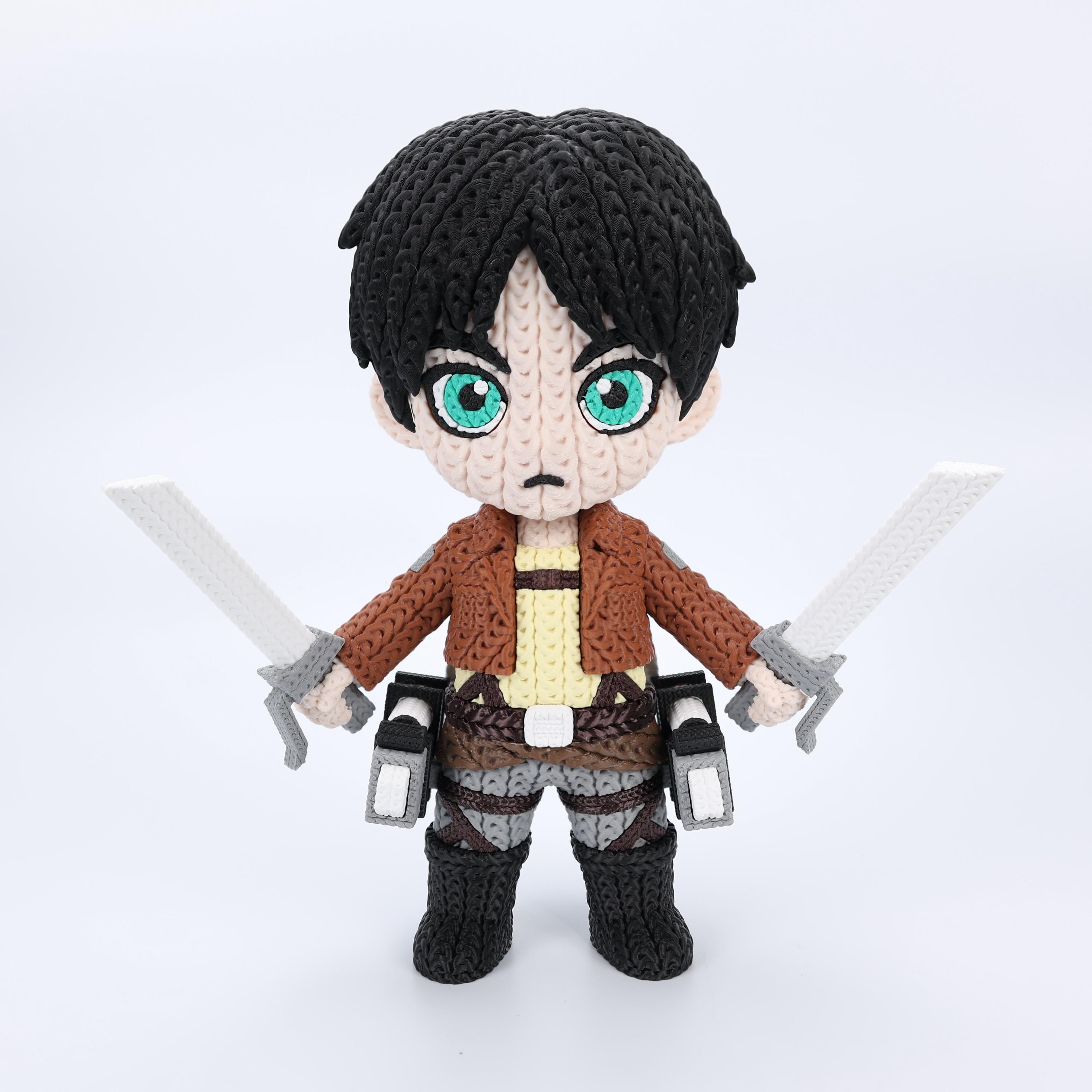 15cm Eren Jaeger Figura PVC Personaggi Statua Modello I Migliori Ornamenti Collezione per Gli Amanti Anime