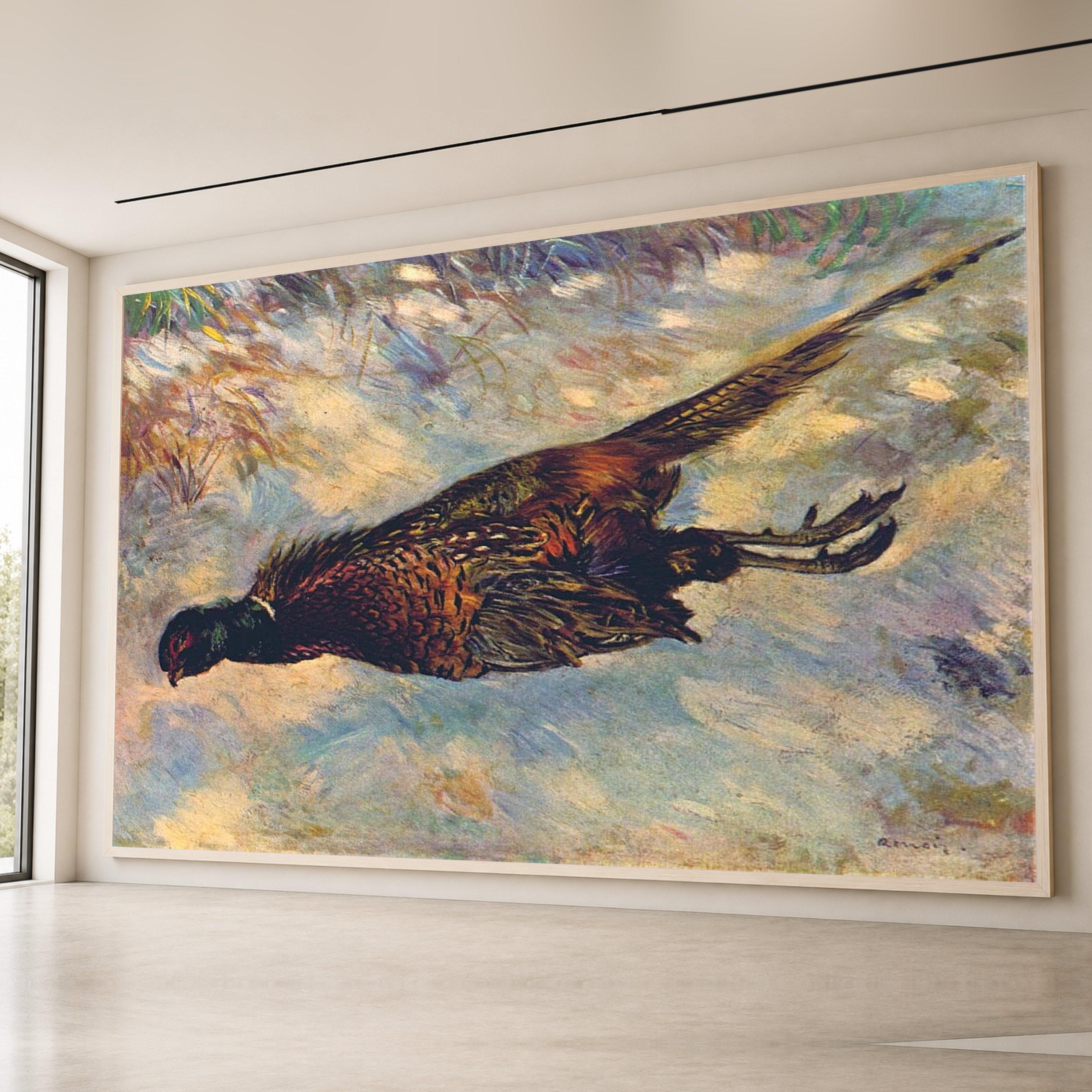 Pierre-auguste Renoir Game Bird Canvas Wall Art, Classic French