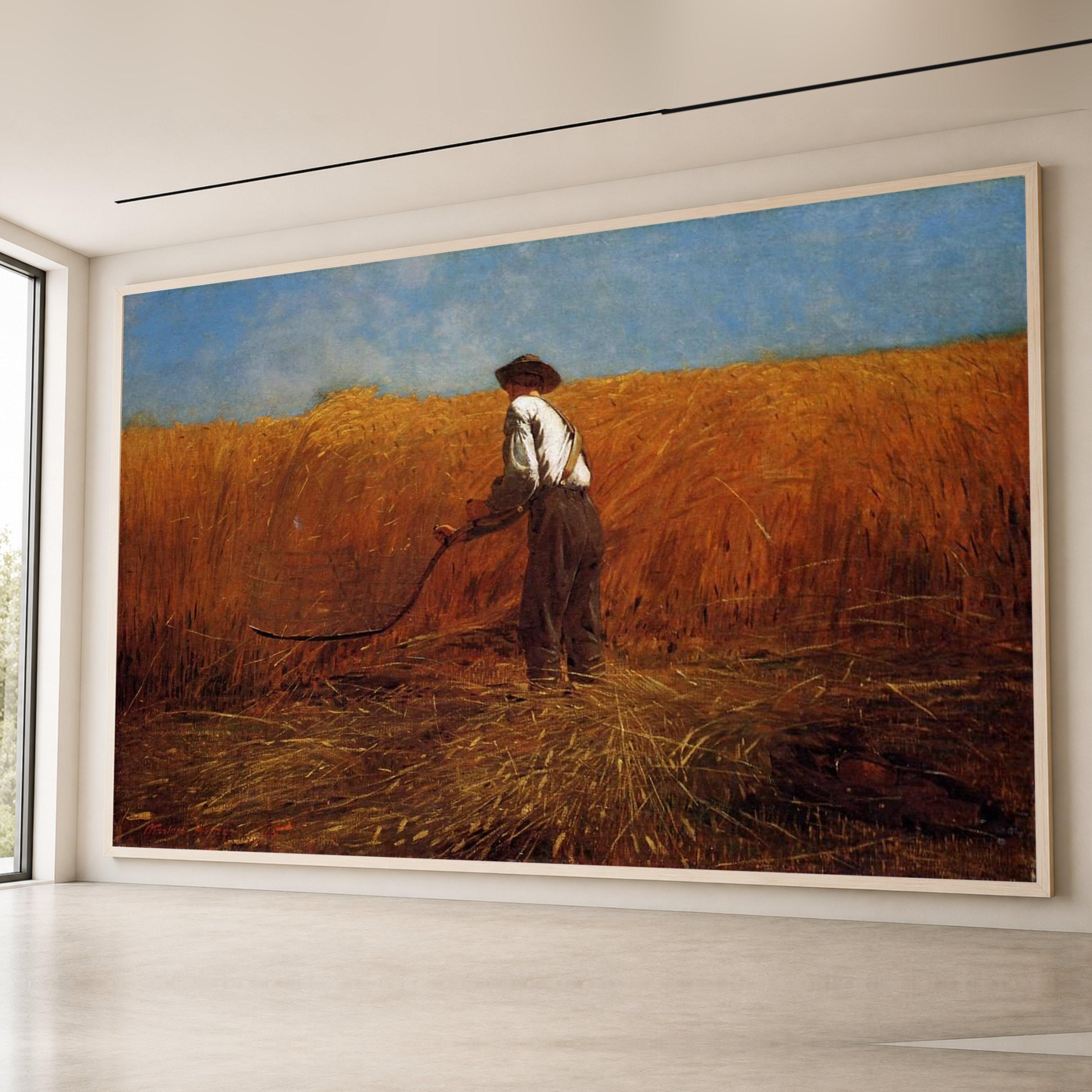 Farmer Scythe Art - Etsy