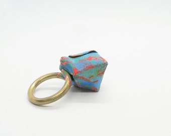 Statement Ring, Modernist Ring, Contemporary ring, Sculptural Ring, Contemporary Jewellery