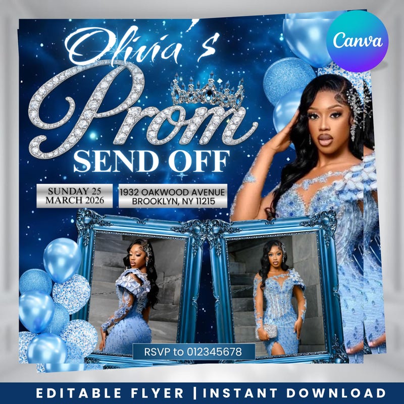 Prom Send off Invite - Etsy