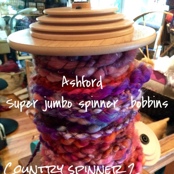 Ashford bobbin  in stock country spinner or super jumbo spinner  fits all the  models older ones too, 3 speed :saorisantacruz
