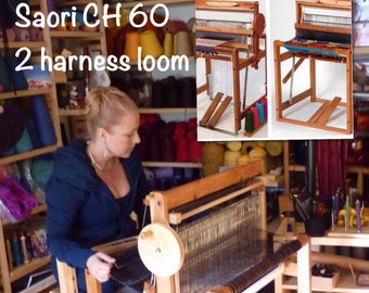 Saori CH60 primary saori wood loom 24"x26" small footprint important do not buy till you contact me assembled or not : Saorisantacruz