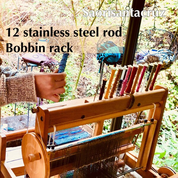 Weaving Bobbin Rack Etsy