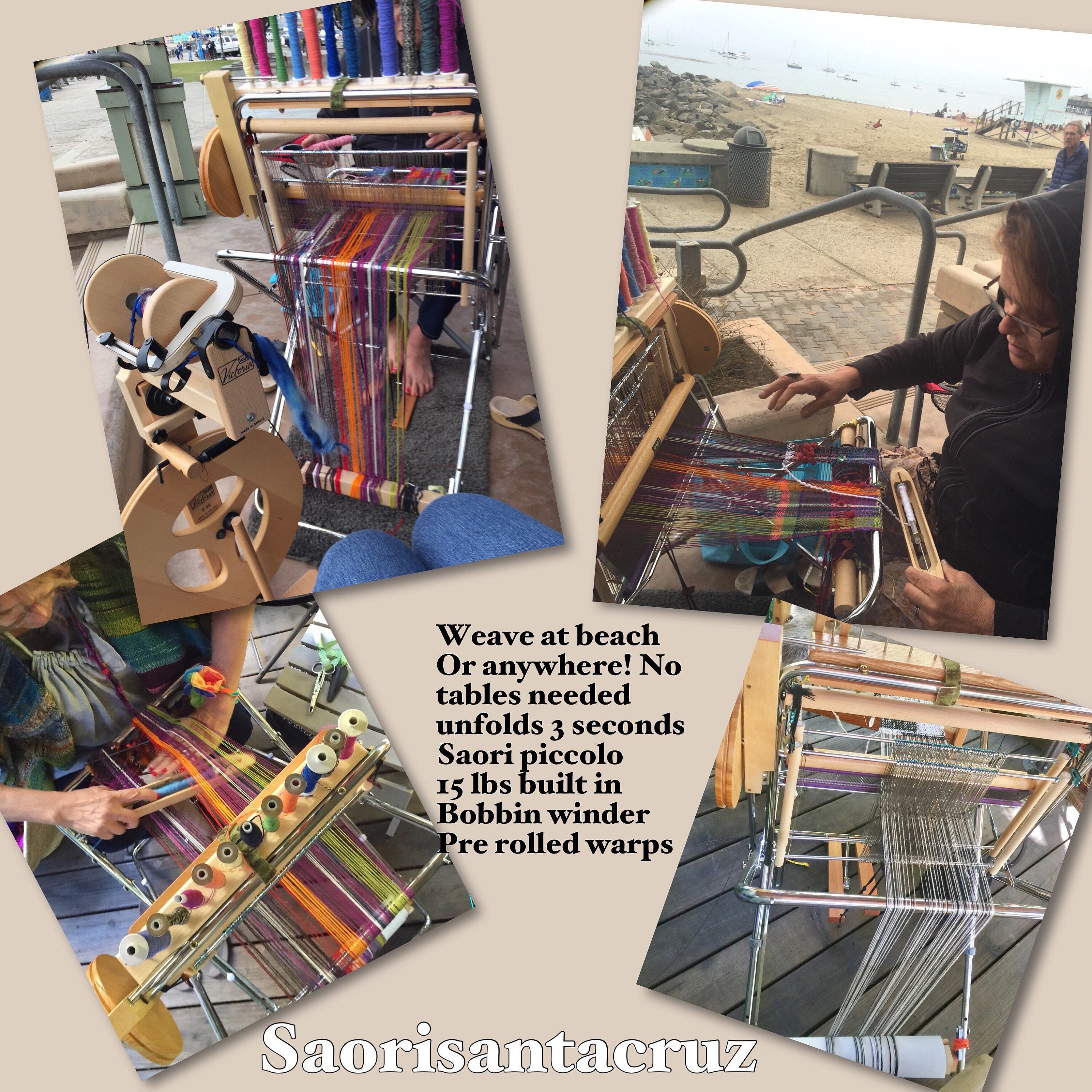 Saori Piccolo 40 Loom Adjustable Height for Kids to Adults Do Etsy