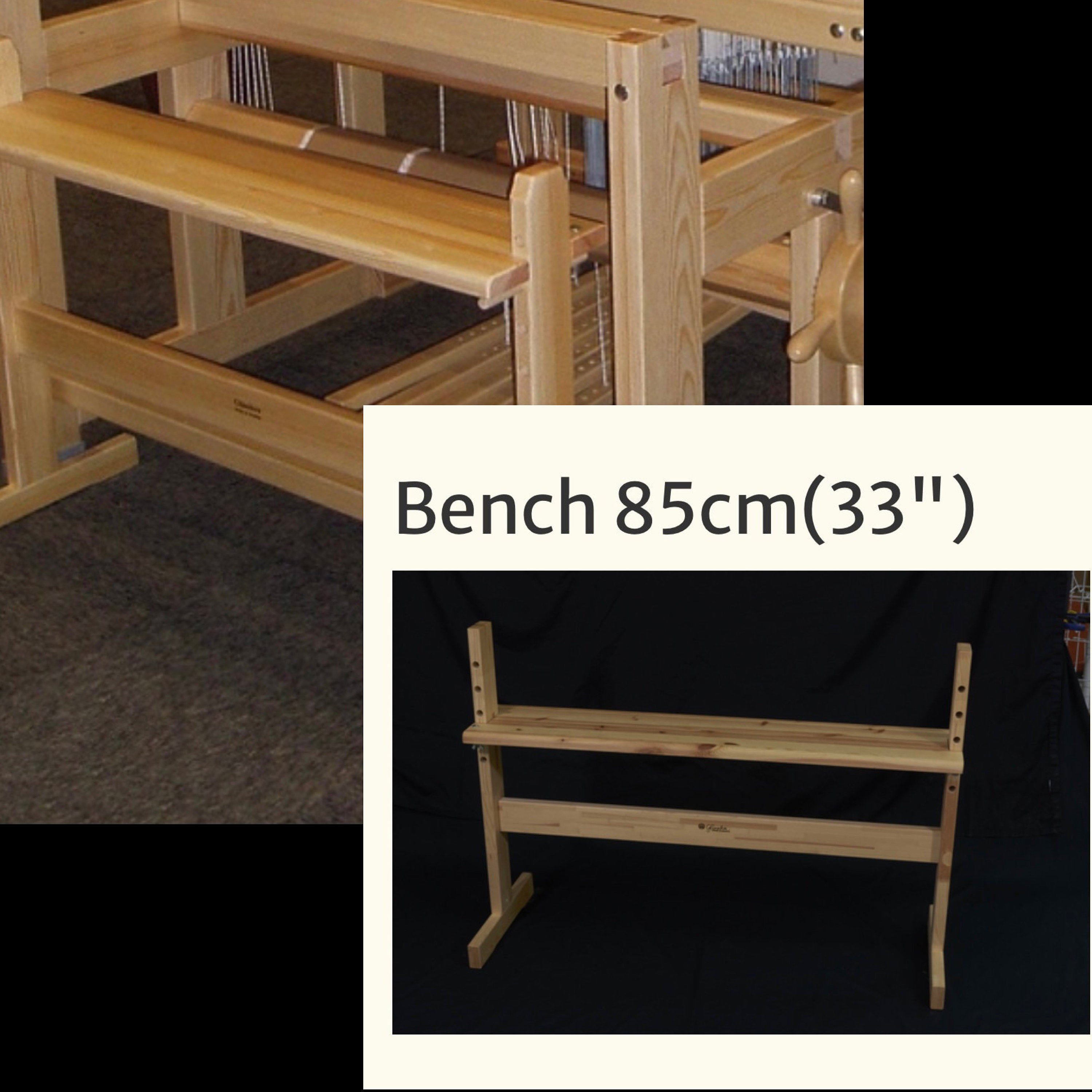 Glimakra Weaving Loom Bench Solid Wood 5 Height Adjustments Etsy UK