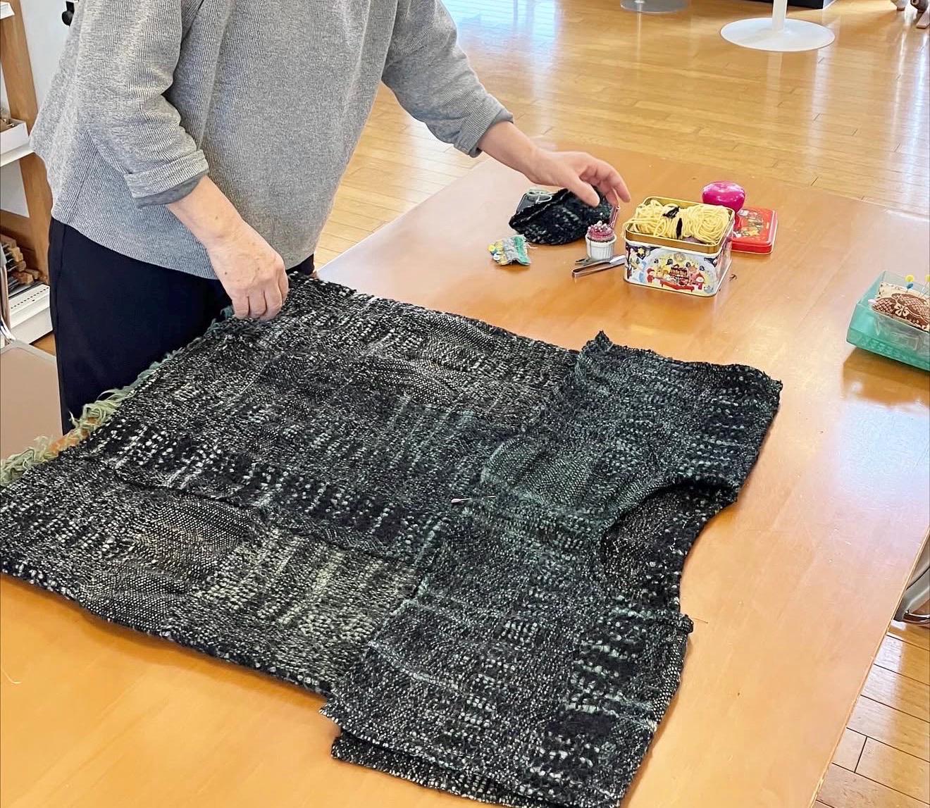 Saori IN ENGLISH Intermediate Hand Woven Clothing Design Sewing
