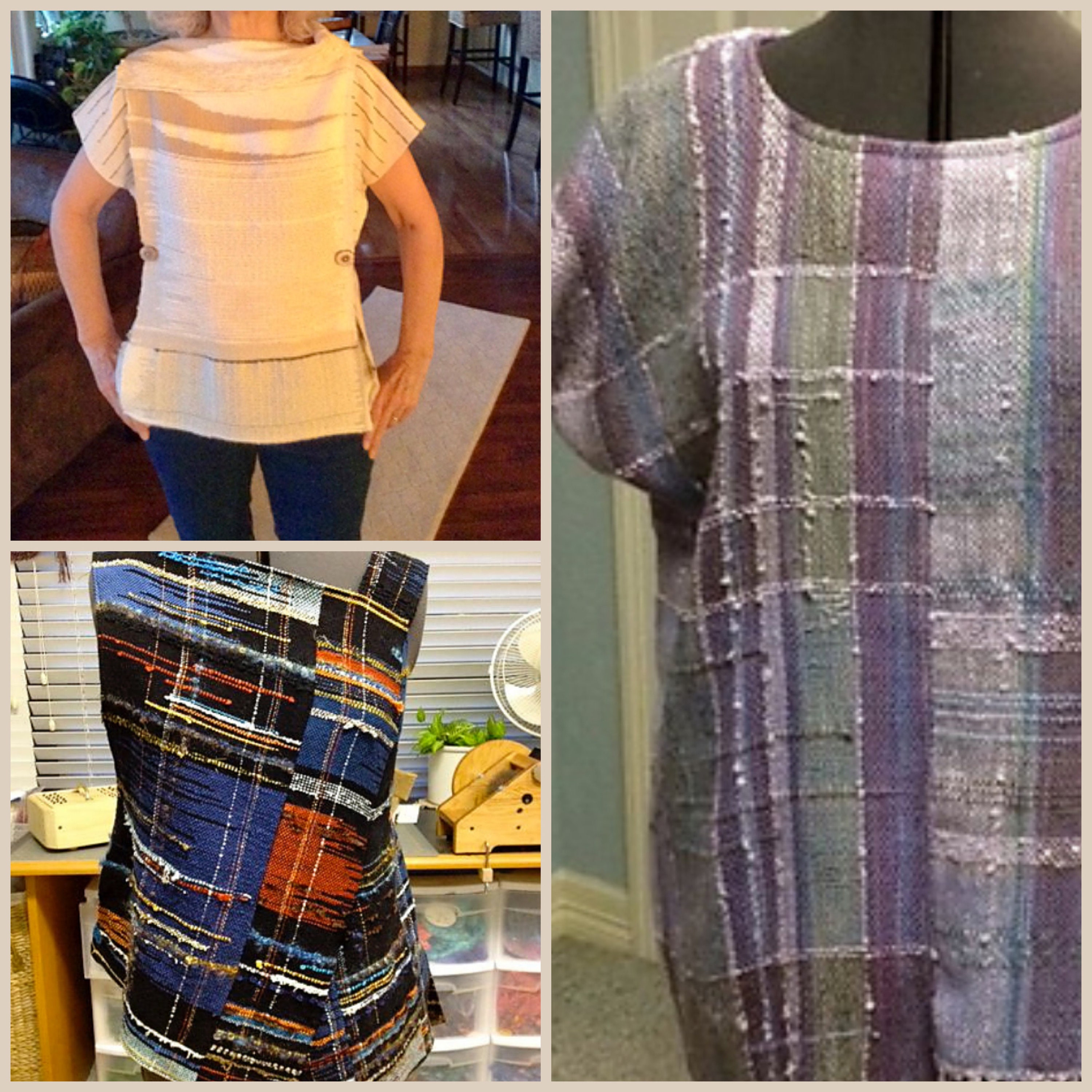 Saori IN ENGLISH Intermediate Hand Woven Clothing Design Sewing