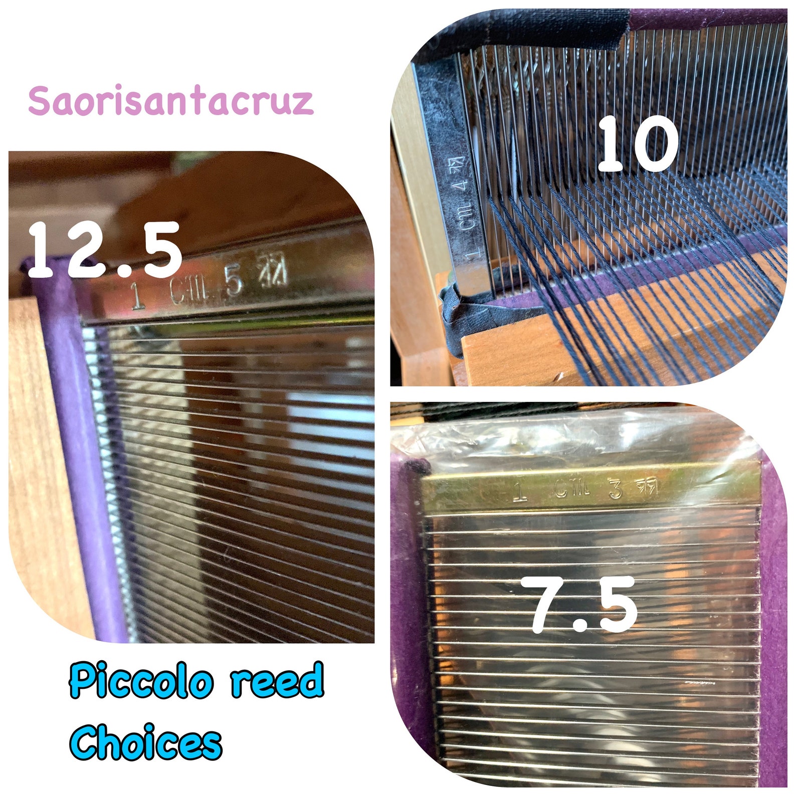 Reeds for Saori Piccolo Saori Loom Stainless Steel in Stock Etsy