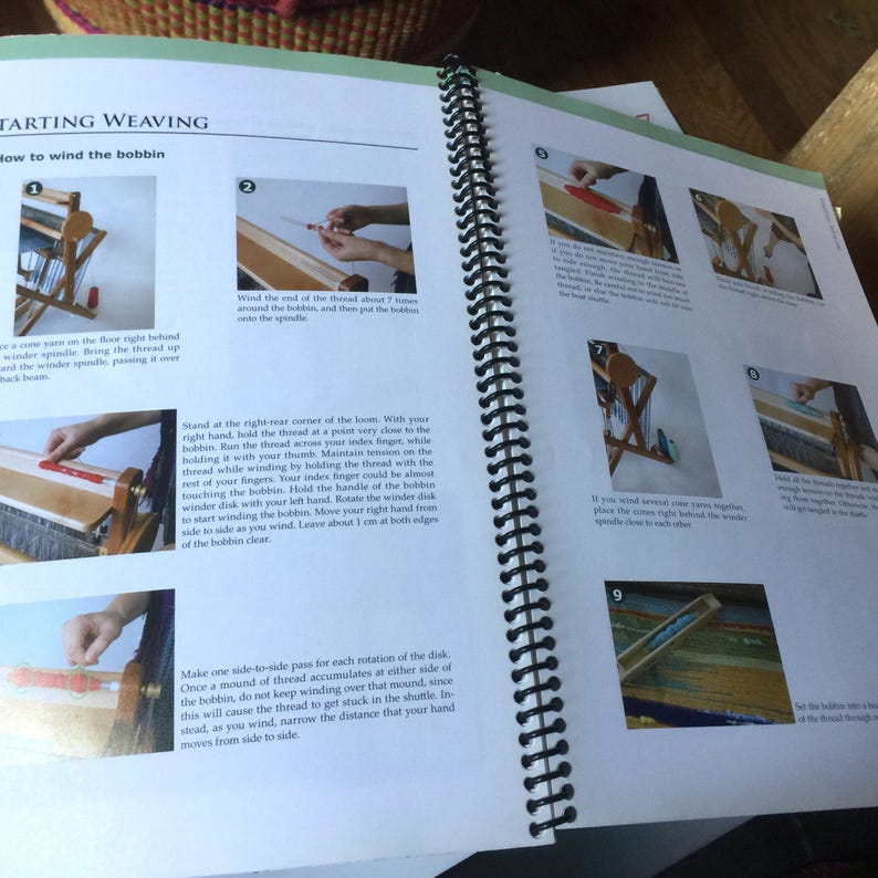 The Saori weaving book in English Self innovation through free weaving in stock :saorisantacruz image 9