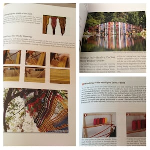 The Saori weaving book in English Self innovation through free weaving in stock :saorisantacruz image 6
