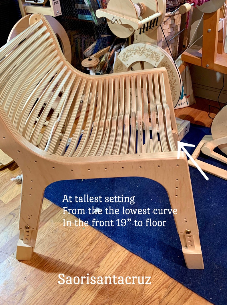 Spinolution Spinning Chair Adjustable Height Studio Chair for Etsy