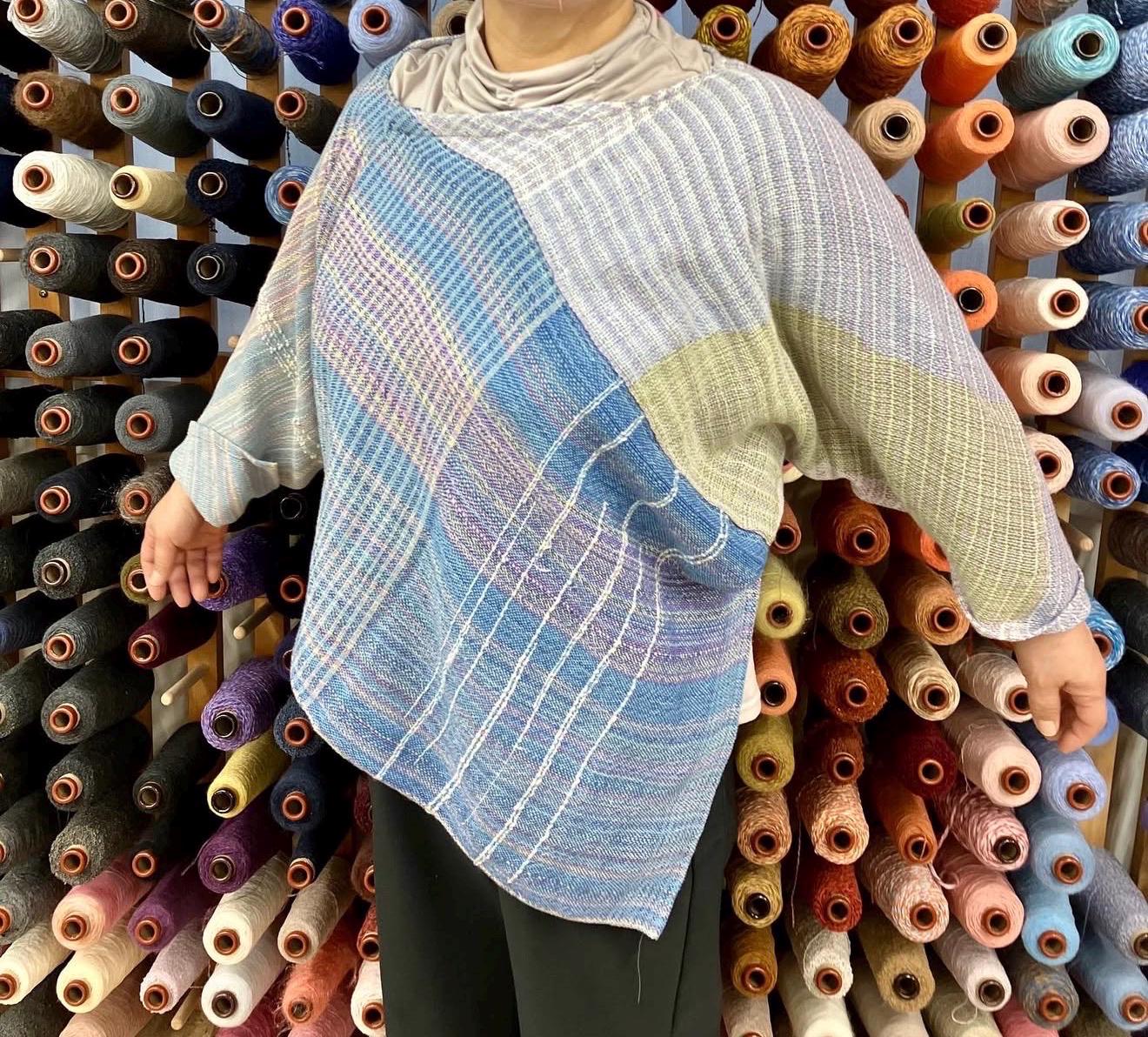 Saori IN ENGLISH Intermediate Hand Woven Clothing Design Sewing