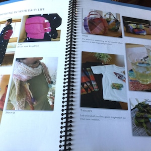 The Saori weaving book in English Self innovation through free weaving in stock :saorisantacruz image 5