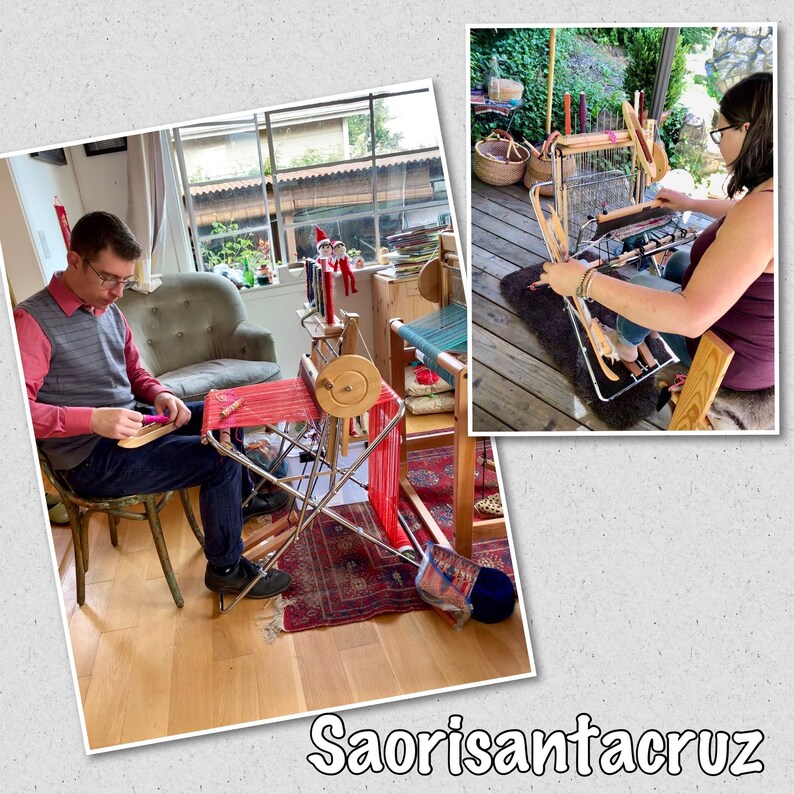 Saori Piccolo 40 loom adjustable height only 15 lb no Etsy