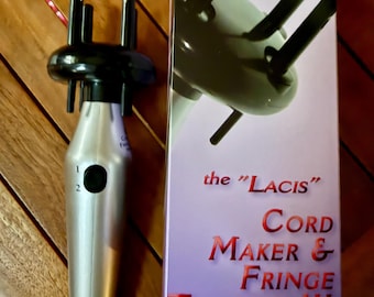 Fringe twister/cord maker III 4 prong battery powered cord and fringe maker fast,saves hand strain pretested shipped today :  Saorisantacruz